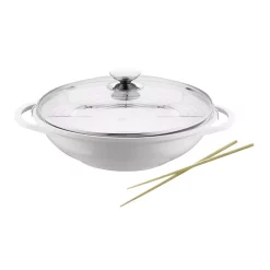 Top 10 ✨ Berndes Vario Click Pearl 13.5 In. /5.25 Qt. Induction Round Wok With Lid White 🤩