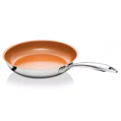 Discount โ Gotham Steel 10 In. Stainless Steel Non-Stick Ti-Cerama Frying Pan ๐