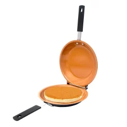 Cheap 🌟 Gotham Steel 7 In. Non-Stick Ti-Ceramic Pancake Bonanza, The Easy Double Flip Pan 🛒