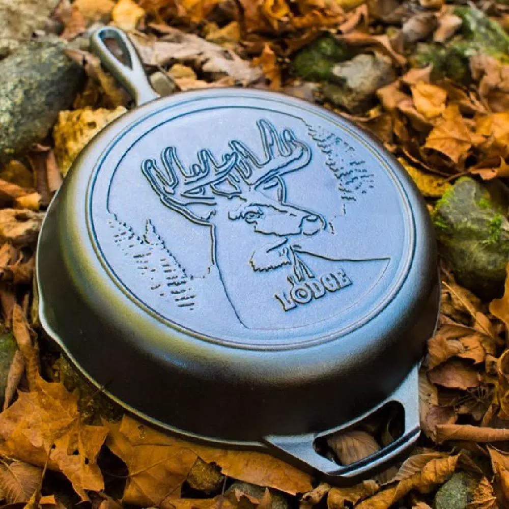 Outlet ✨ Lodge Wildlife Series 5-Piece Cast Iron Cookware Set In Black ✨ 5 Outlet ✨ Lodge Wildlife Series 5-Piece Cast Iron Cookware Set In Black ✨ - Image 5