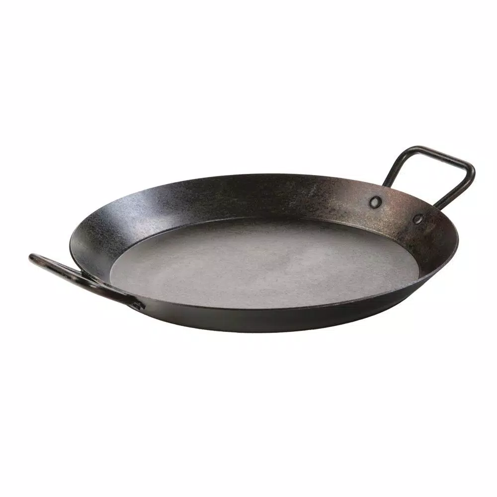 Top 10 ⭐ Lodge 15 In. Carbon Steel Skillet In Black 🛒 1 Top 10 ⭐ Lodge 15 In. Carbon Steel Skillet In Black 🛒