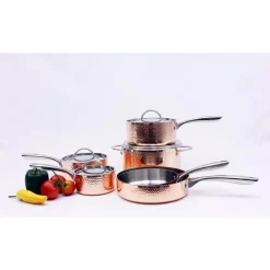 Wholesale 😉 BergHOFF Vintage Collection 10-Piece Stainless Steel Cookware Set In Copper 👍 -Cheap Cookware Shop unnamed file 2567