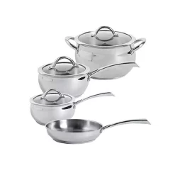 Hot Sale β¨ Oster Derrick 7-Piece Stainless Steel Cookware Set β¨