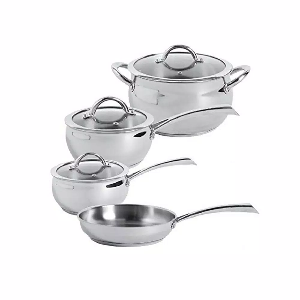 Hot Sale ✨ Oster Derrick 7-Piece Stainless Steel Cookware Set ✨ 1 Hot Sale ✨ Oster Derrick 7-Piece Stainless Steel Cookware Set ✨