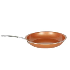Flash Sale ⭐ MasterPan Original Copper Pan 12 In. Aluminum Nonstick Frying Pan In Copper 🎉 -Cheap Cookware Shop unnamed file 2617