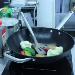 Discount 🔥 BergHOFF Geminis Spun Cast Iron Wok With Riveted Cleaver And Non-Stick 🧥 Coating 😀 -Cheap Cookware Shop unnamed file 2622