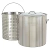 Deals 😍 Bayou Classic 122 Qt. Stainless Steel Stock Pot With Lid 🎁