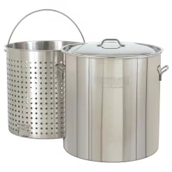 Deals 😍 Bayou Classic 122 Qt. Stainless Steel Stock Pot With Lid 🎁