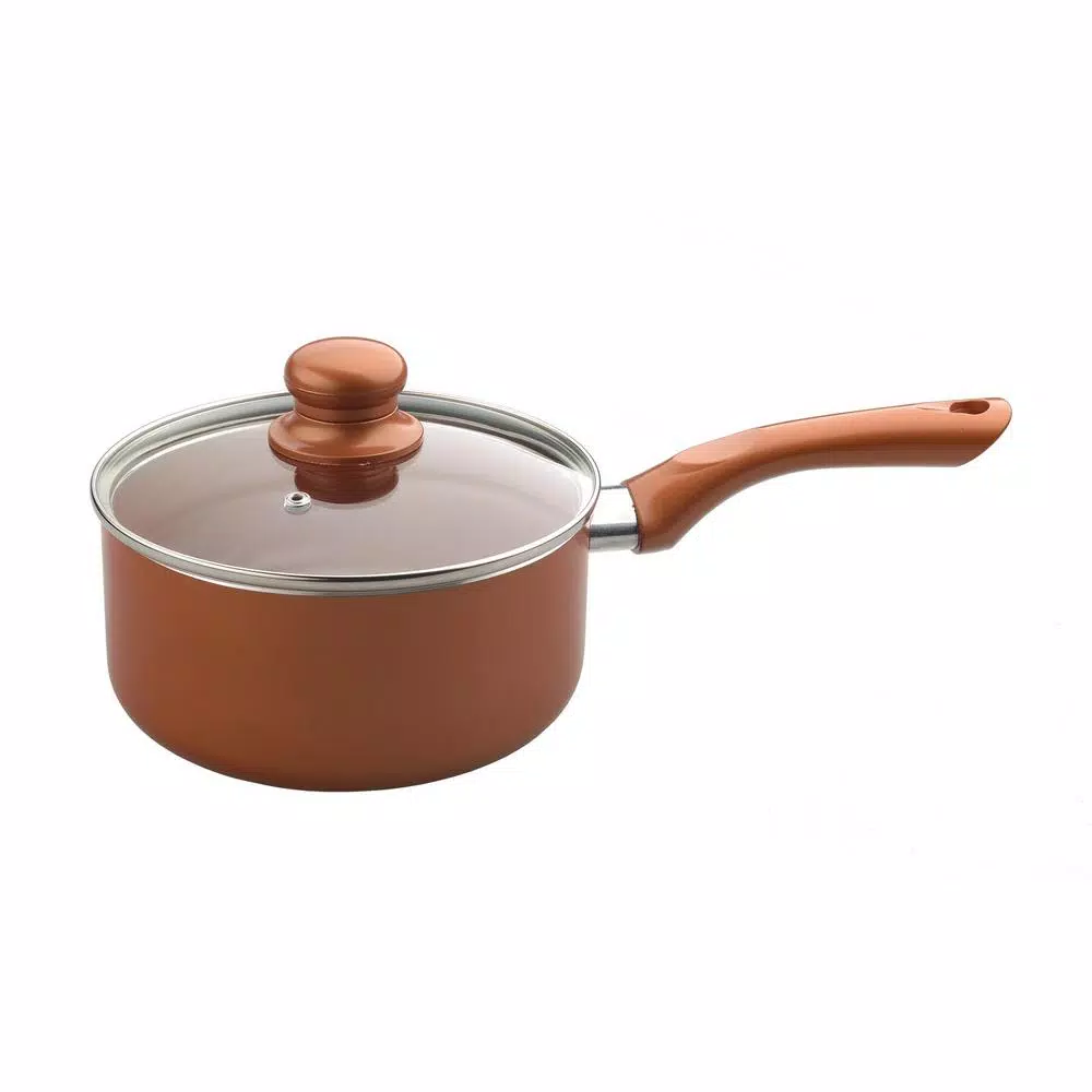 Cheap ๐ Brentwood Appliances 7-Piece Copper Nonstick Cookware Set In Copper ๐ 5 Cheap ๐ Brentwood Appliances 7-Piece Copper Nonstick Cookware Set In Copper ๐ - Image 5