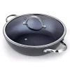 Outlet ✨ Cooks Standard 5 Qt. Hard-Anodized Aluminum Nonstick Saute Pan In Black With Glass Lid 🌟