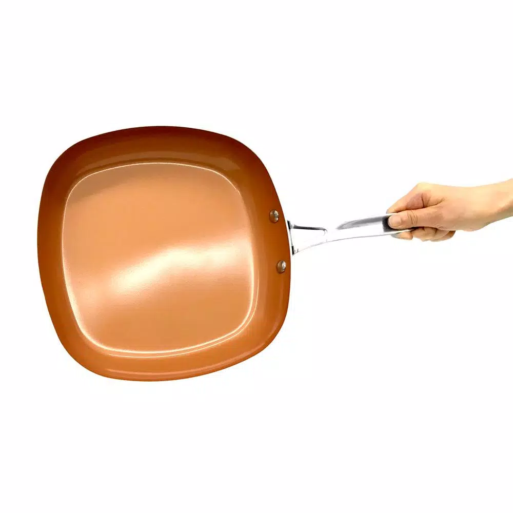 Buy π Gotham Steel 12 In. Non-Stick Ti-Ceramic Shallow Square Fry Pan 𧨠3 Buy π Gotham Steel 12 In. Non-Stick Ti-Ceramic Shallow Square Fry Pan 𧨠- Image 3