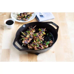 Best Pirce 🔔 Lodge 12 In. Cast Iron Grill Pan In Black With Dual Handles 🥰 -Cheap Cookware Shop unnamed file 270