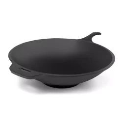 Cheap โจ ExcelSteel 12 In. Cast Iron Wok โจ