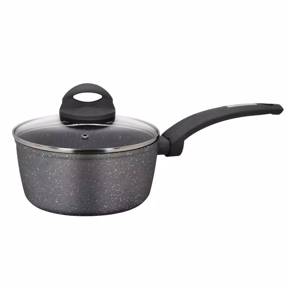 Deals π AMERCOOK Lava Stone 7 Qt. Aluminum Nonstick Sauce Pan In Gray With Glass Lid β¨ 1 Deals π AMERCOOK Lava Stone 7 Qt. Aluminum Nonstick Sauce Pan In Gray With Glass Lid β¨
