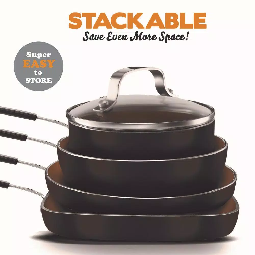 Wholesale ๐ Gotham Steel 5 Piece Ti-Ceramic ๐งฅ Coating Mini Aluminum Space Spacing Single Serving StackMaster Cookware Set ๐คฉ 5 Wholesale ๐ Gotham Steel 5 Piece Ti-Ceramic ๐งฅ Coating Mini Aluminum Space Spacing Single Serving StackMaster Cookware Set ๐คฉ - Image 5