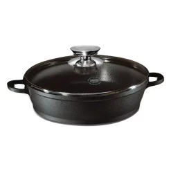 Best reviews of 💯 Berndes Vario Click 11.5 In. /4 Qt. Induction Round Saute Casserole With Lid Black 👏