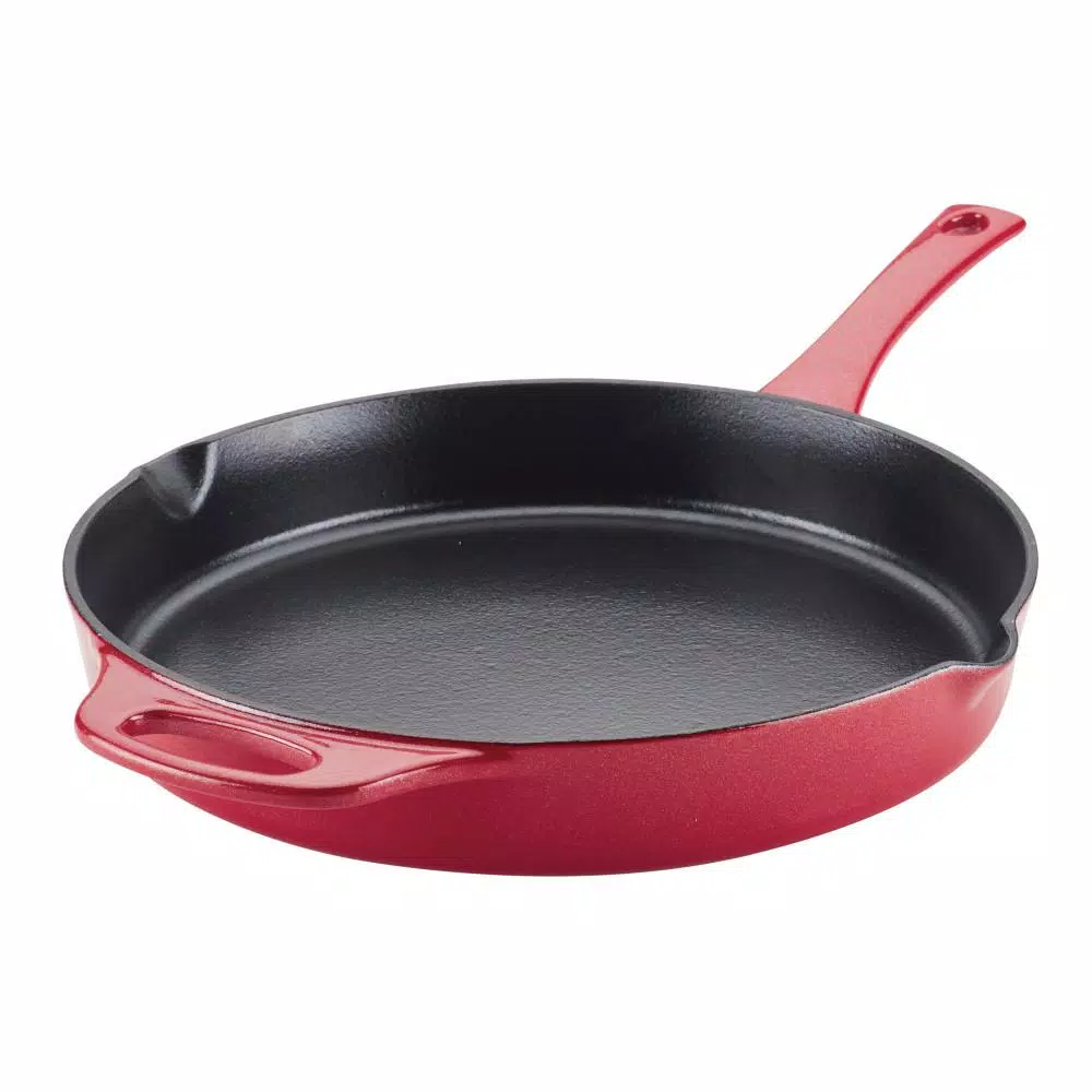 Coupon β¨ Rachael Ray Create Delicious 12 In. Cast Iron Nonstick Skillet In Red Shimmer π 1 Coupon β¨ Rachael Ray Create Delicious 12 In. Cast Iron Nonstick Skillet In Red Shimmer π