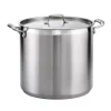 Top 10 ✔️ Tramontina Gourmet 24 Qt. Stainless Steel Stock Pot With Lid 😀
