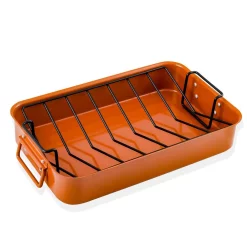 Best deal 🤩 Ovente 5.5 Qt. Non-Stick Roasting Pan With Carving Set 🛒 -Cheap Cookware Shop unnamed file 2872