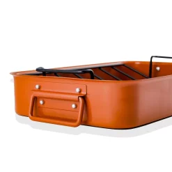 Best deal 🤩 Ovente 5.5 Qt. Non-Stick Roasting Pan With Carving Set 🛒 -Cheap Cookware Shop unnamed file 2873