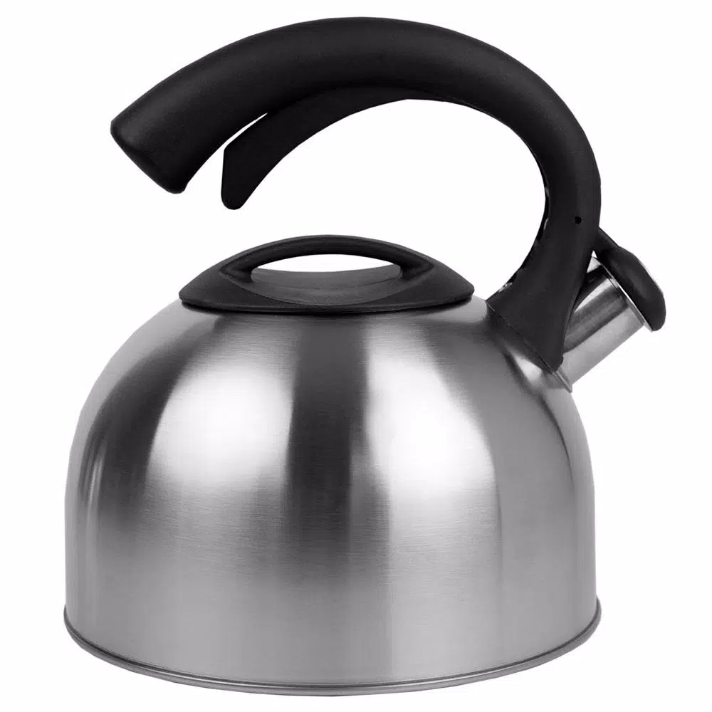 Flash Sale β Home Basics 10.5-Cup Stainless Steel Tea Kettle π 2 Flash Sale β Home Basics 10.5-Cup Stainless Steel Tea Kettle π - Image 2