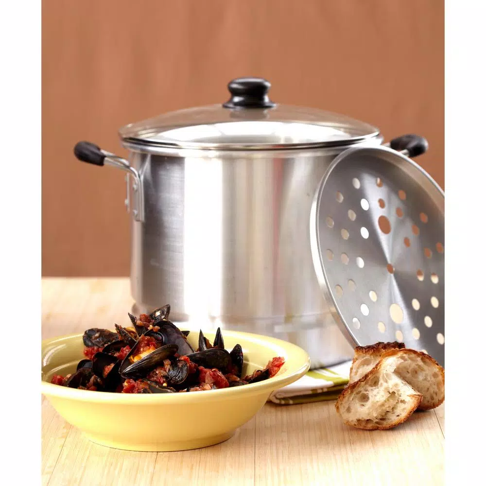 Promo ✔️ IMUSA Mexicana 32 Qt. Aluminum Stovetop Steamer With Glass Lid 💯 4 Promo ✔️ IMUSA Mexicana 32 Qt. Aluminum Stovetop Steamer With Glass Lid 💯 - Image 4