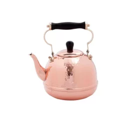 Brand new 😍 Old Dutch 2 Qt. Solid Copper 🔨 Hammered Tea Kettle With Wood Handle 👏