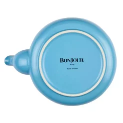 Cheapest 👏 BonJour Ceramic Coffee And Tea 4-Cup Ceramic Teapot With Infuser, Aqua ✔️ -Cheap Cookware Shop unnamed file 2942