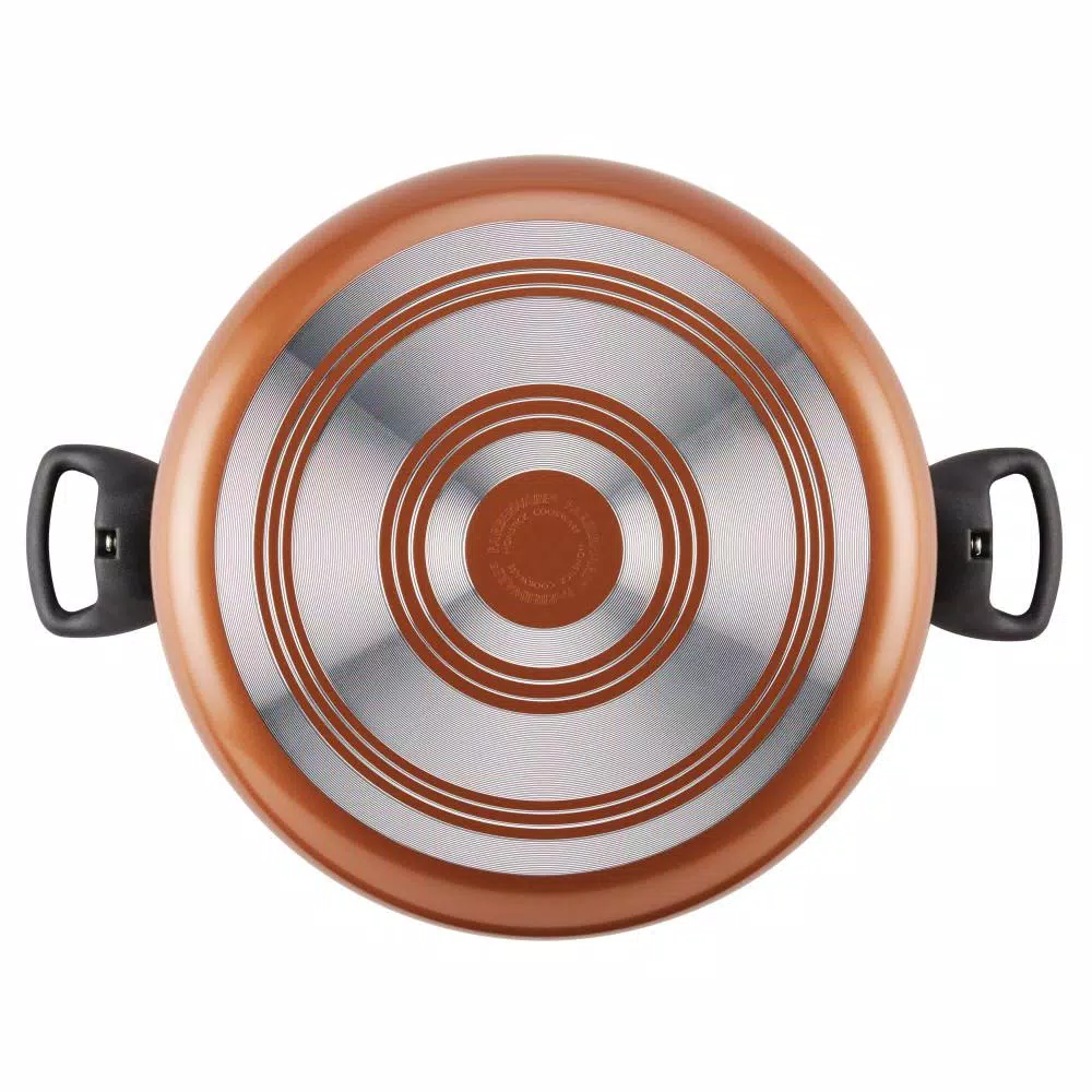 Cheapest π€© Farberware Promotional 10.5 Qt. Aluminum Nonstick Stock Pot In Copper With Glass Lid π 3 Cheapest π€© Farberware Promotional 10.5 Qt. Aluminum Nonstick Stock Pot In Copper With Glass Lid π - Image 3