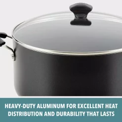 Cheap 🥰 Farberware Dishwasher Safe 10.5 Qt. Aluminum Nonstick Stock Pot In Black With Glass Lid 🤩 18 Cheap 🥰 Farberware Dishwasher Safe 10.5 Qt. Aluminum Nonstick Stock Pot In Black With Glass Lid 🤩 -Cheap Cookware Shop unnamed file 30
