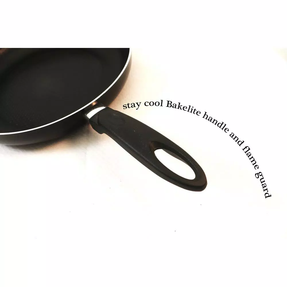 Brand new ✨ ExcelSteel Professional 12 In. Aluminum Nonstick Frying Pan In Black ⭐ 3 Brand new ✨ ExcelSteel Professional 12 In. Aluminum Nonstick Frying Pan In Black ⭐ - Image 3