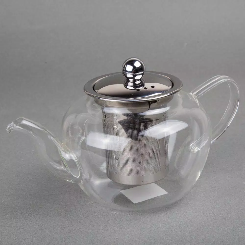 Deals ๐งจ Creative Home 600 Ml, 20 Oz. (2.7 Cup) Clear Glass Tea Pot With Stainless Steel Removable Lid And Infuser Basket ๐ 5 Deals ๐งจ Creative Home 600 Ml, 20 Oz. (2.7 Cup) Clear Glass Tea Pot With Stainless Steel Removable Lid And Infuser Basket ๐ - Image 5