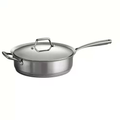Best Pirce 🔥 Tramontina Gourmet Prima 5 Qt. Stainless Steel Saute Pan With Lid ✨