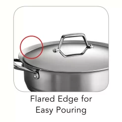 Best Pirce 🔥 Tramontina Gourmet Prima 5 Qt. Stainless Steel Saute Pan With Lid ✨ -Cheap Cookware Shop unnamed file 3098