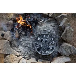 Brand new 🔔 Lodge Camp 6 Qt. Round Cast Iron Dutch Oven In Black With Lid ✨ -Cheap Cookware Shop unnamed file 3107