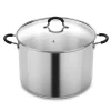 Best deal 🔔 Cook N Home 20 Qt. Stainless Steel Stock Pot With Glass Lid 🔔