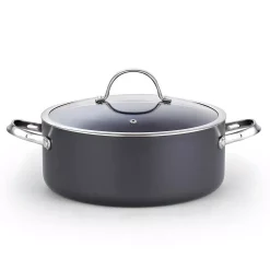 New 🧨 Cooks Standard 7 Qt. Round Hard-Anodized Aluminum Nonstick Casserole Dish In Black With Glass Lid 🛒 -Cheap Cookware Shop unnamed file 3133
