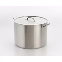 Coupon ✔️ ExcelSteel Professional 35 Qt. Stainless Steel Stock Pot With Lid 🤩
