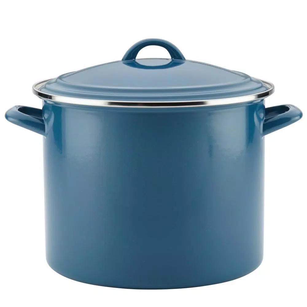 Brand new π― Ayesha Curry Home Collection 12 Qt. Steel Nonstick Stock Pot In Twilight Teal With Lid π 1 Brand new π― Ayesha Curry Home Collection 12 Qt. Steel Nonstick Stock Pot In Twilight Teal With Lid π