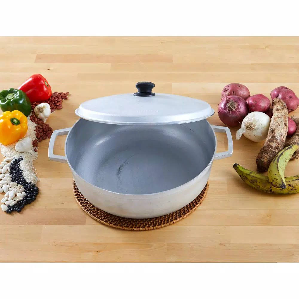 Best Pirce π IMUSA 17.9 Qt. Cast Aluminum Caldero With Natural Finish π 3 Best Pirce π IMUSA 17.9 Qt. Cast Aluminum Caldero With Natural Finish π - Image 3