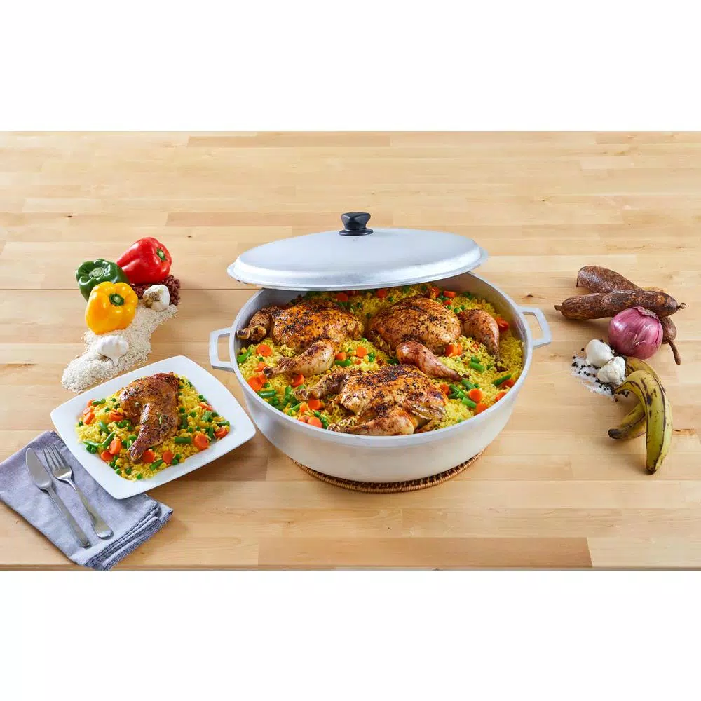 Best Pirce π IMUSA 17.9 Qt. Cast Aluminum Caldero With Natural Finish π 5 Best Pirce π IMUSA 17.9 Qt. Cast Aluminum Caldero With Natural Finish π - Image 5