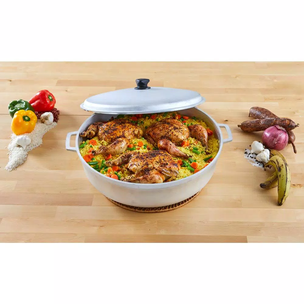 Best Pirce π IMUSA 17.9 Qt. Cast Aluminum Caldero With Natural Finish π 6 Best Pirce π IMUSA 17.9 Qt. Cast Aluminum Caldero With Natural Finish π - Image 6