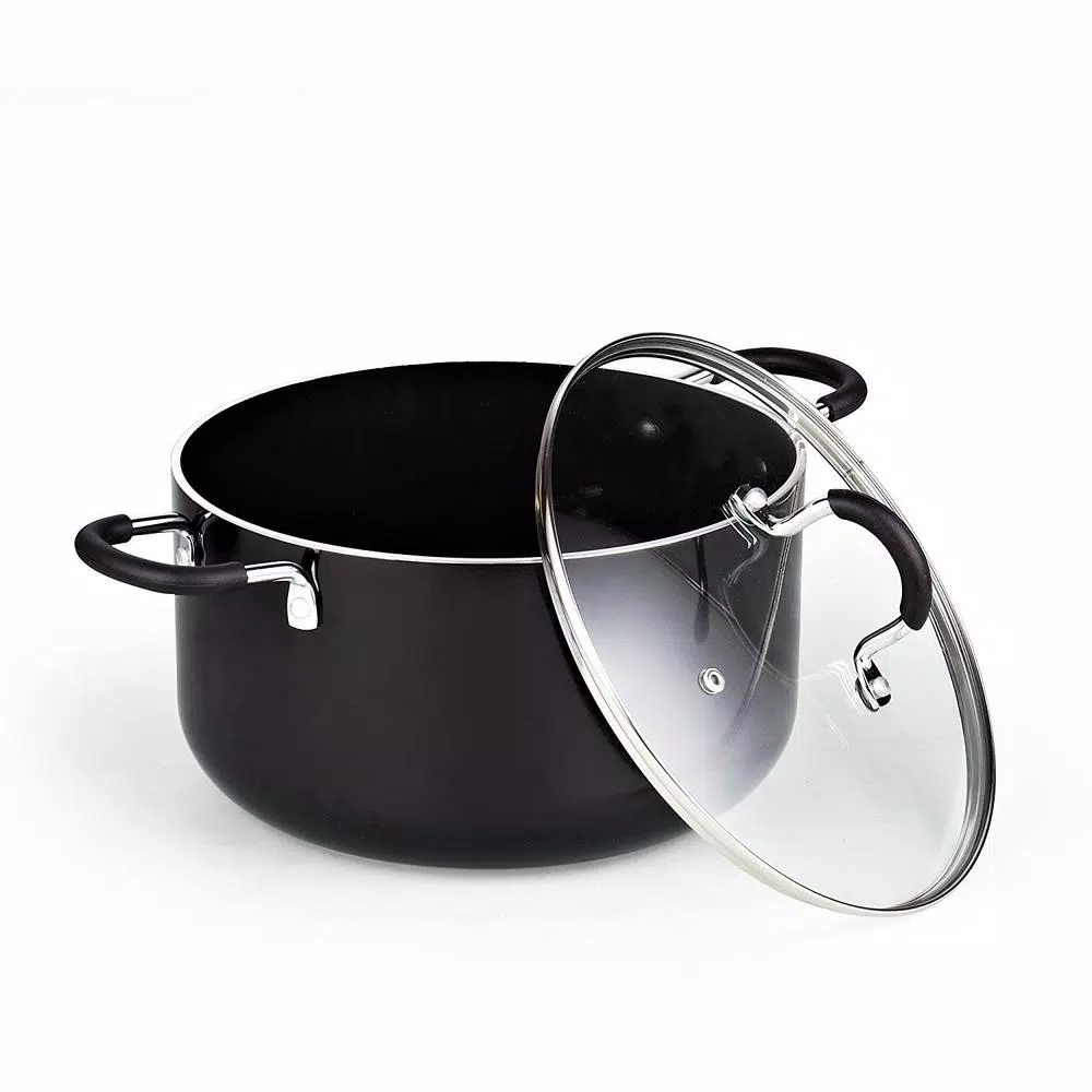 Discount 🤩 Cook N Home 8-Piece Aluminum Nonstick Cookware Set In Black ⭐ 2 Discount 🤩 Cook N Home 8-Piece Aluminum Nonstick Cookware Set In Black ⭐ - Image 2