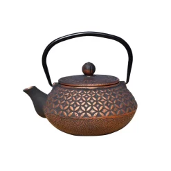 Brand new 🔔 Old Dutch Amai 3-Cup Teapot In Black And Copper ✔️