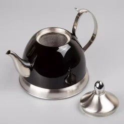 Top 10 😍 Creative Home Nobili-Tea 1.0 Qt. Stainless Steel Tea Kettle With Removable Infuser Basket In Filter Black ⭐ -Cheap Cookware Shop unnamed file 3271