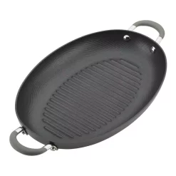 Outlet 🔥 Circulon Elementum 15 In. Hard-Anodized Aluminum Nonstick Grill Pan In Oyster Gray 🎁 -Cheap Cookware Shop unnamed file 3283