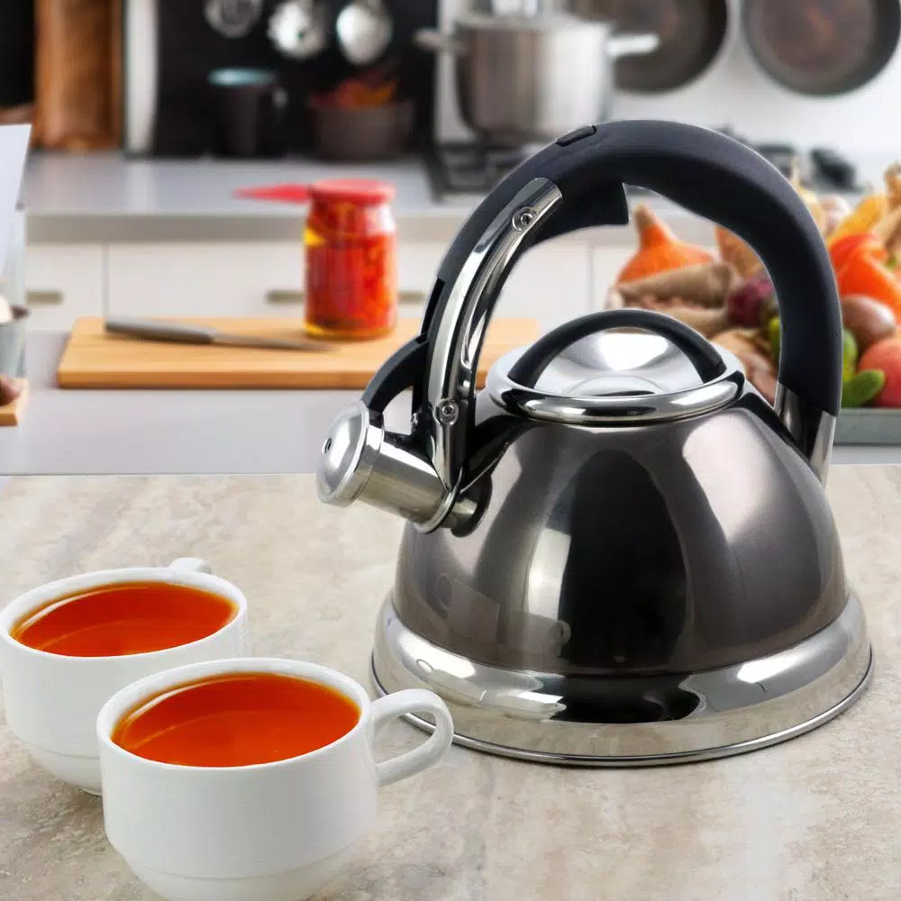 Best Sale π Mr. Coffee Kelton 2 Qt. Stainless Steel Whistling Tea Kettle π 4 Best Sale π Mr. Coffee Kelton 2 Qt. Stainless Steel Whistling Tea Kettle π - Image 4