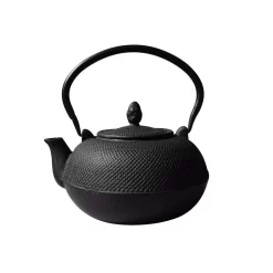 Outlet ✨ Old Dutch 3 L Hakone Matte Black Cast Iron Teapot/Wood Stove Humidifier 🎉