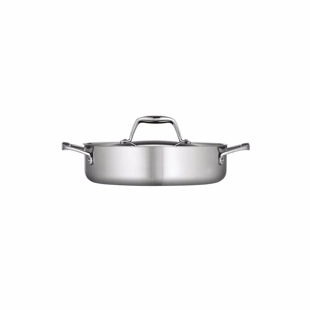 New ๐ Tramontina Gourmet Tri-Ply Clad 3 Qt. Covered Braiser โค๏ธ 2 New ๐ Tramontina Gourmet Tri-Ply Clad 3 Qt. Covered Braiser โค๏ธ - Image 2