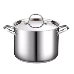 Best deal ⌛ Cooks Standard Classic 8 Qt. Stainless Steel Stock Pot With Lid 🎉